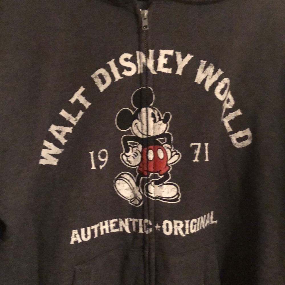 Men’s gray Disney Sweat jacket